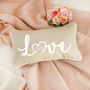 Personalised Linen Cushion, thumbnail 1 of 2