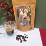 Personalised Christmas Feet Up Coffee Beans, thumbnail 2 of 5