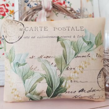 Floral Fabric Postcard Fragrant Gift Sachet, 5 of 5