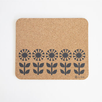 Hornsea Cork Mats | Flowerpot, 5 of 10