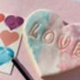 Edible Paint Your Own Biscuits Loveheart Gift Set, thumbnail 6 of 6