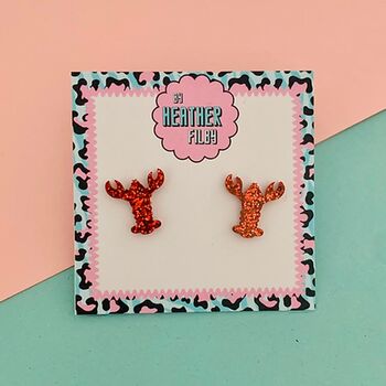 Lobster Stud Earrings, 5 of 5