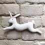 Annie White Leaping Rabbit, thumbnail 1 of 6