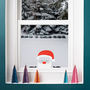 Peeping Santa Window Sticker, thumbnail 2 of 2