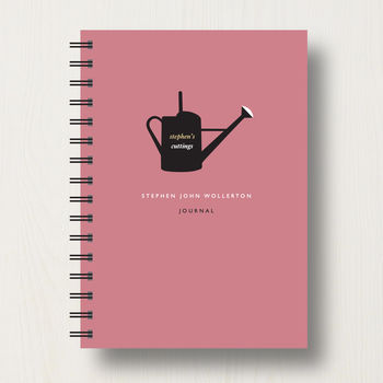 Personalised Garden Lover's Journal Or Notebook, 8 of 10