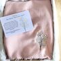 Personalised Cashmere Birthday Flower Large Scarf Gift, thumbnail 2 of 8