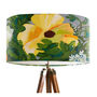 Modern Floral Yellow White Lampshade, thumbnail 4 of 4