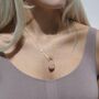 Gemstone Perfume Bottle Pendant Necklace, thumbnail 4 of 8