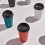 Personalised Premium Reusable Cup 12oz Coral, thumbnail 4 of 4