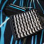 Black Wallet With Recycled Ring Pull Design, thumbnail 9 of 12