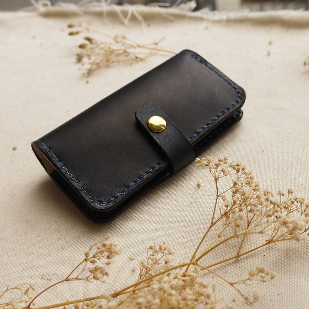 Leather Key And Card Holder By Tori Lo Leather