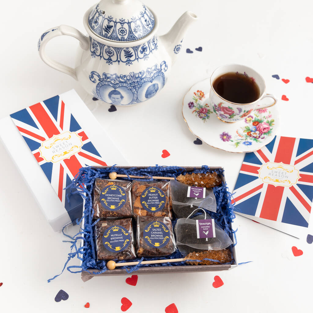 'British' Gluten Free Afternoon Tea For Two Gift Box, 1 of 3