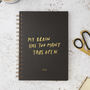 Too Many Tabs Open Hardback Personalised Notebook, thumbnail 1 of 8