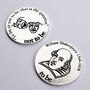 Shakespeare Quote Gifts. To Be Or Not To Be Pewter Coin, thumbnail 2 of 10