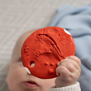The Space Biscuit Natural Rubber Baby Toy Collection, 9 of 12