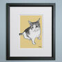 Bespoke Cat Portrait, thumbnail 3 of 11