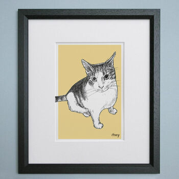 Bespoke Cat Portrait, 3 of 11