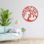 Round Wooden Tree Of Life Home Room Wall Art, thumbnail 10 of 12