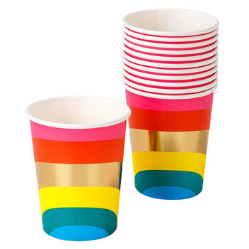 Rainbow Colourful Party Cups, 5 of 5