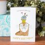 'I Otter Eat Some Cake' Birthday Card, thumbnail 5 of 5