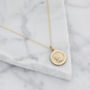 Small Silver Or Gold St Christopher Pendant Necklace, thumbnail 2 of 8