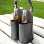 Personalised Beer Bottle Caddy Gift For Him, thumbnail 3 of 7
