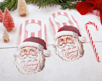 Santa Christmas Bottle Gift Tags For Wine And Spirit Presents, 2 of 4