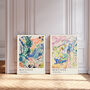 Matisse Set Of Two Pastel Landscape Art Prints, thumbnail 2 of 4