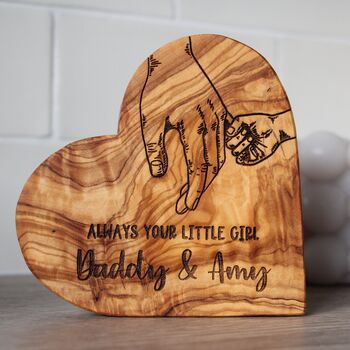 Daddy's Little Girl Ornament, Gift From Daughter To Dad, 4 of 5