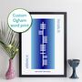 Personalised Irish Ogham Word Print Gift, thumbnail 2 of 11