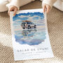 Bolivia Travel Print Of The Salt Flats, thumbnail 4 of 7