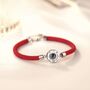 I Love You In 100 Languages Braided Valentines Bracelet, thumbnail 4 of 7
