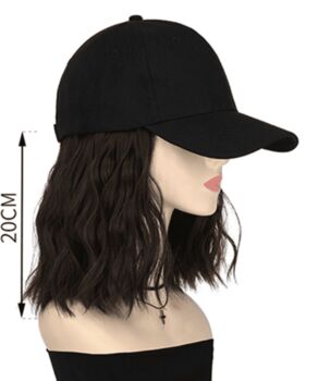 Baseball Cap With Hair, 5 of 5