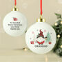 Personalised Gonk Christmas Bauble, thumbnail 1 of 2