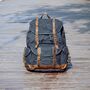 Waxed Canvas Water Repellent Backpack, thumbnail 1 of 12