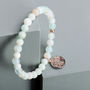 Personalised 18ct Rose Gold Plated Agate Bracelet, thumbnail 4 of 8