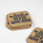 Hornsea Cork Coasters Set Of Four | Houses, thumbnail 4 of 7