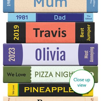 Personalised Family Gift Books Print, 3 of 10