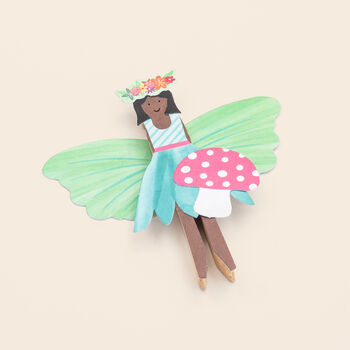 Make Your Own Fairy Peg Doll Kit, 6 of 8
