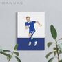 James Maddison Leicester Football Canvas, thumbnail 1 of 2