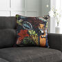 Parrot Soft Velvet 50cm X 50cm Cushion Including Pad, thumbnail 1 of 3