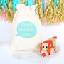 Pull Along Dog Toy With Personalised Cotton Bag, thumbnail 2 of 4