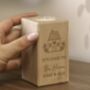 Personalised New Home Wooden Tealight Holder, thumbnail 1 of 5