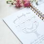 Personalised Birthday Letters To My Baby Foil Notebook, thumbnail 11 of 12