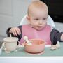 Silicone Baby Bowl And Spoon Set, thumbnail 1 of 8