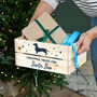 Dog Silhouette Pets Christmas Treats Crate, thumbnail 3 of 3