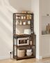 Bakers Rack Coffee Bar Kitchen Shelf Unit, thumbnail 1 of 8