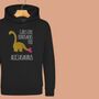 'Girls Like Dinosaurs Too' Girls Hoodie, thumbnail 8 of 12