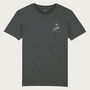 Amsterdam City Break Grey Organic T Shirt, thumbnail 4 of 6