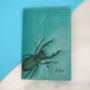 Personalised Leather Passport Holder With Stag Beetle, thumbnail 7 of 12